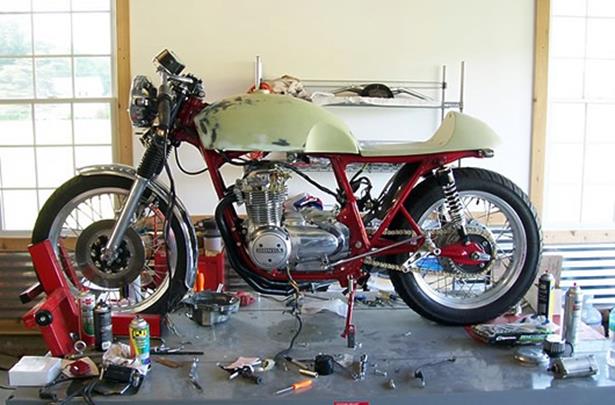 Honda Cb550 Cafe Racer Mcn