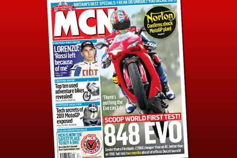 New MCN Aug 25: Ducati 848 EVO world first ride