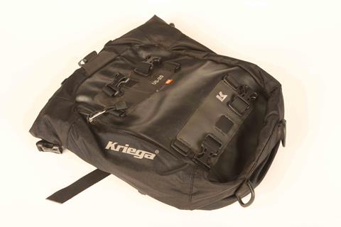 Motorcycle gear review: Kriega US-20 tailpack