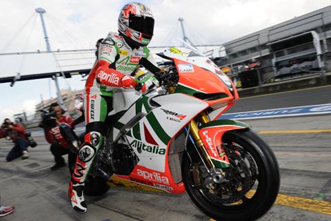 Aprilia to stop development as Biaggi closes in on WSB crown