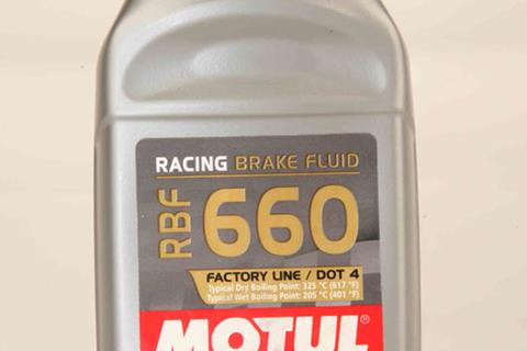 Product review: Motul RBF660 brake fluid