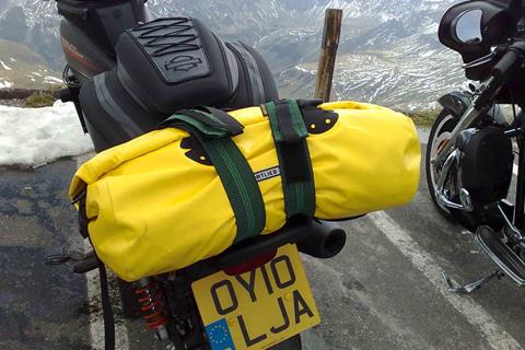 Motorcycle luggage review: 24 litre Ortlieb Rack Pack