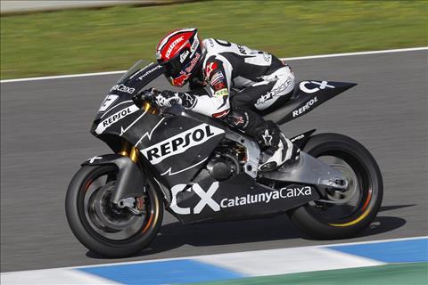 Marc Marquez makes Moto2 debut
