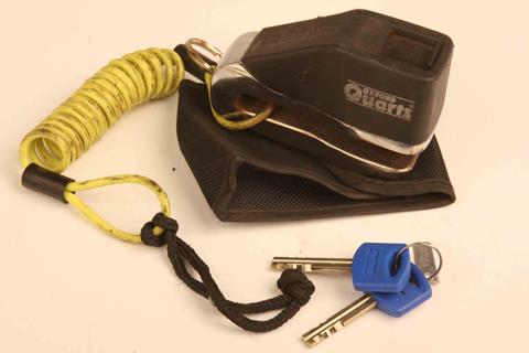 Product review: Oxford Quartz disc lock