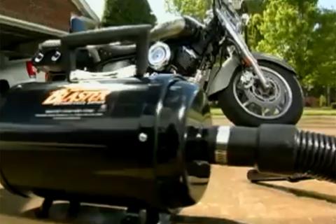 Video: Airforce Blaster bike dryer!