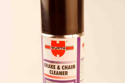Wurth brake and chain cleaner