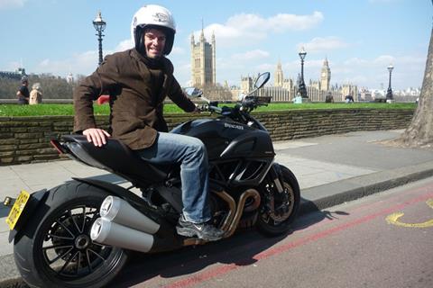 Ducati Diavel reviewed by Carlos Checa