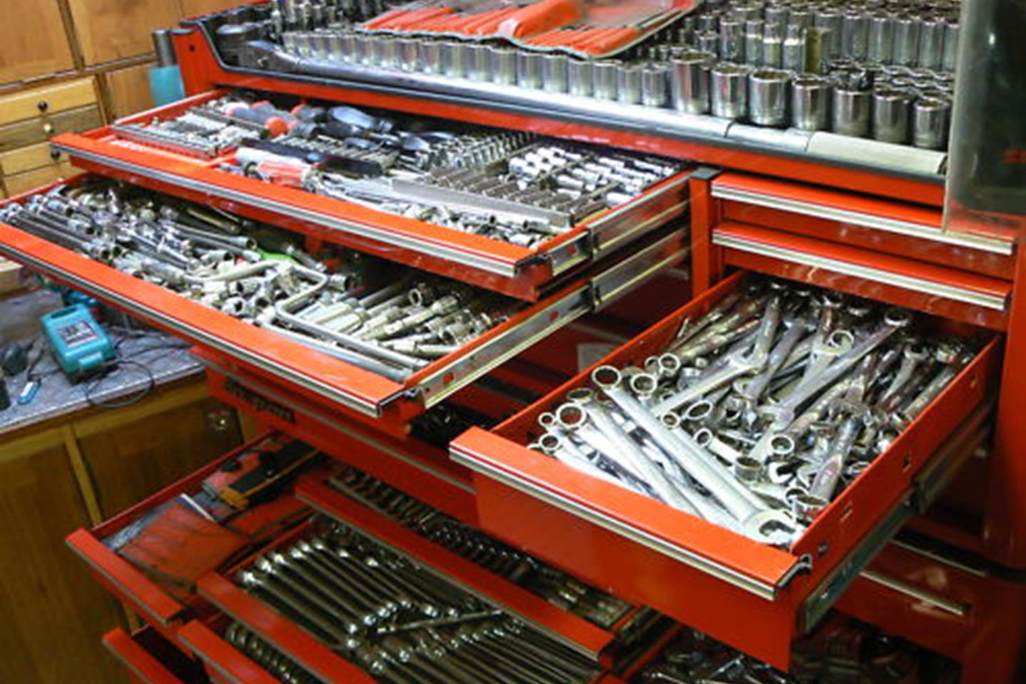 snap on bike tools