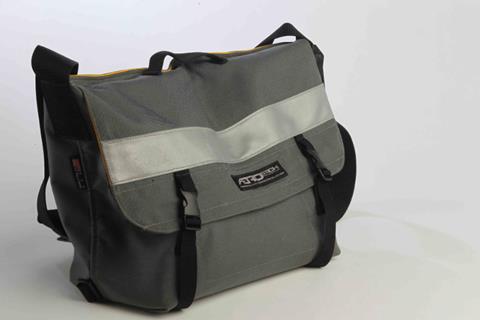 Aerostich Dispatch bag and organizer pocket