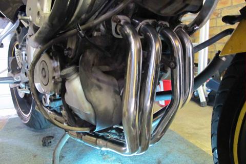 Sandy Bike Spares stainless steel downpipes for 1999 Honda CBR600FX