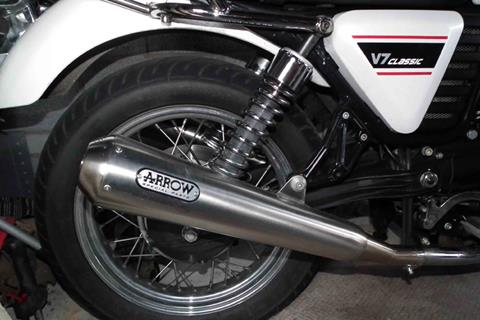 Exhaust review: Arrow exhaust for Moto Guzzi V7 Classic