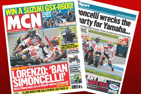 New MCN June 29: Lorenzo: 'Ban Simoncelli'