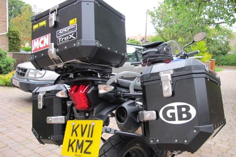 Trax Evo 45 litre panniers