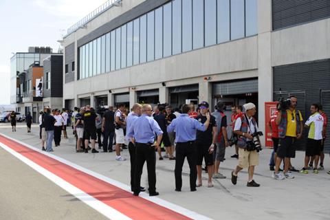 Power cut disrupts Motorland Aragon practice