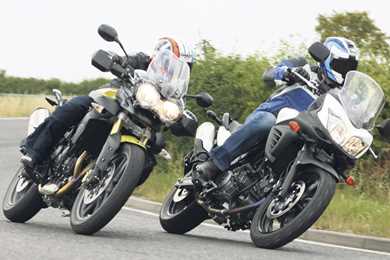 Video: Suzuki V-Strom takes on rivals