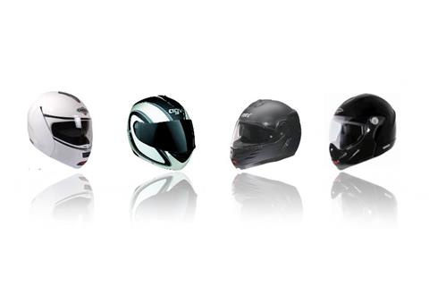Flip-front helmets on the MCN Shop