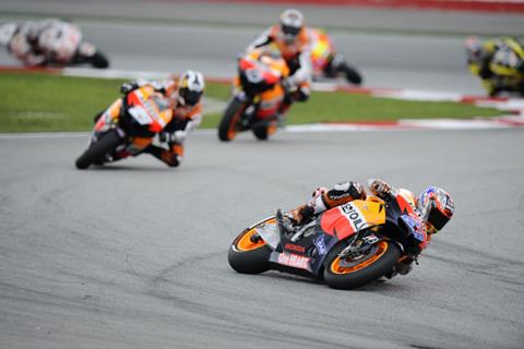 Honda trio pay tribute to Marco Simoncelli