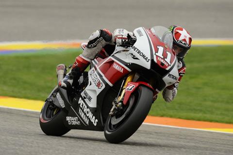 Valencia MotoGP: Ben Spies happy despite last gasp defeat