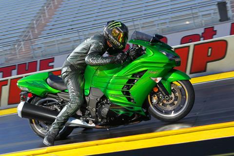 New Kawasaki ZZR1400 first ride