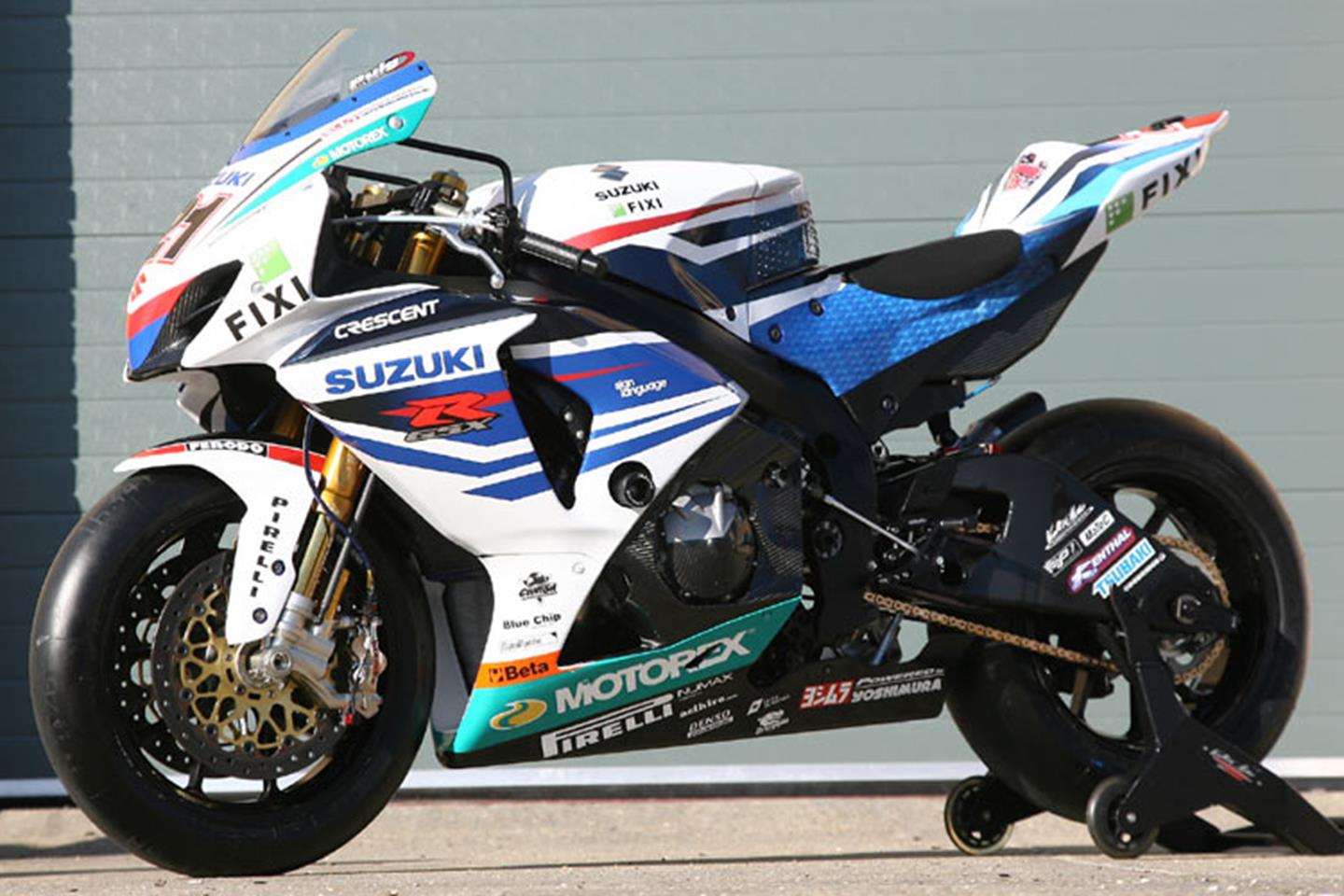 Crescent Fixi Suzuki unveil 2012 WSB contender | MCN