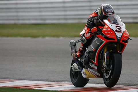 Aragon WSB: Biaggi makes ominous start to top first session