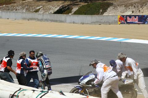 US MotoGP: Swingarm failure floors Ben Spies