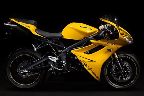 Triumph unveil limited edition Super III Daytona 675