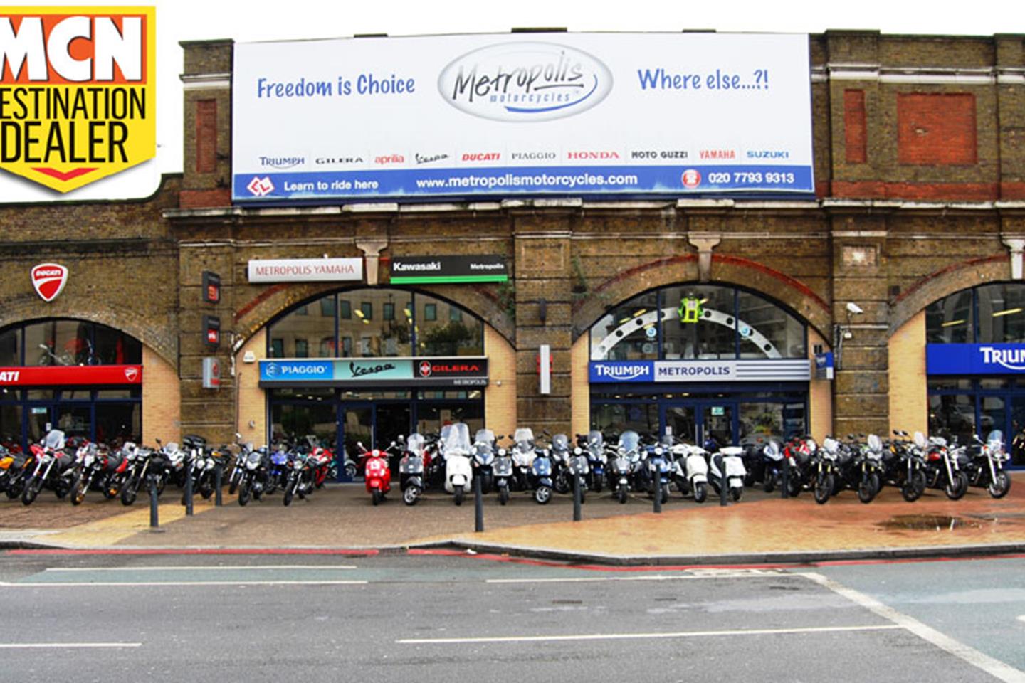 Destination dealer Metropolis Motorcycles MCN