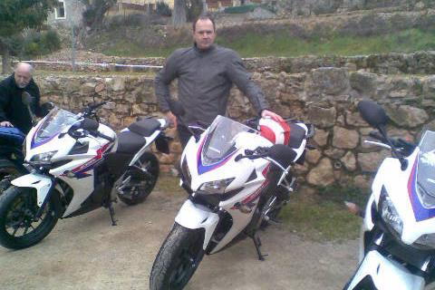 Honda CBR500R first ride