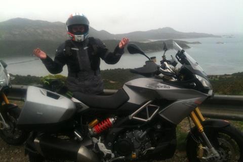 Aprilia Caponord 1200 – world first ride