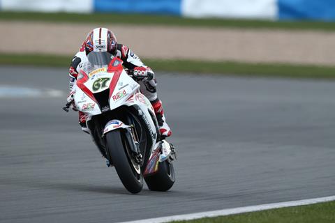Brands Hatch BSB: Shakey braves the cold to set fastest time