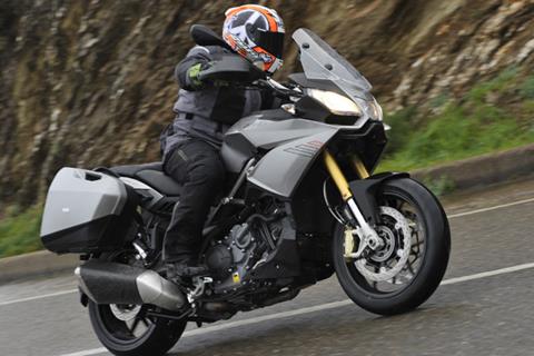 Aprilia Caponord first ride