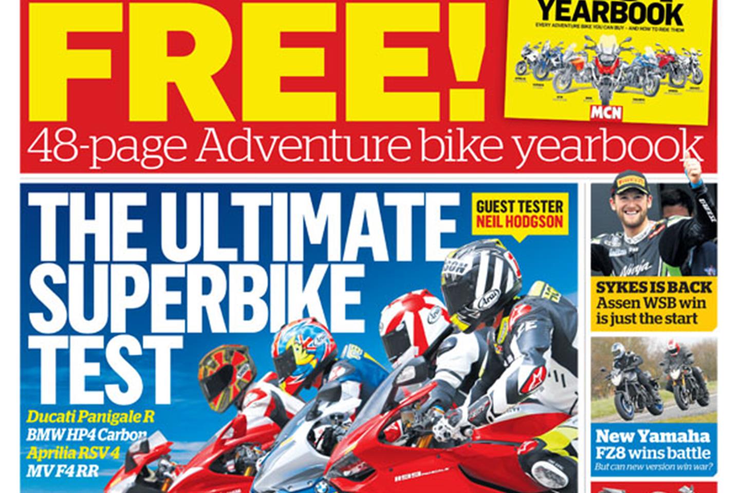 New Mcn May 1 The Ultimate Superbike Test Mcn