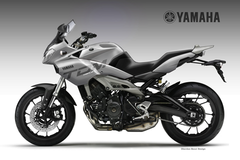 Yamaha TDM triple concept