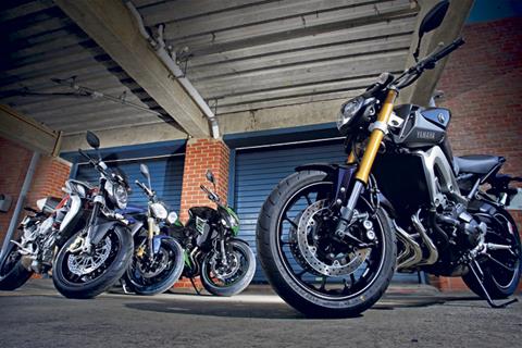 Video: Yamaha MT-09 takes on rivals