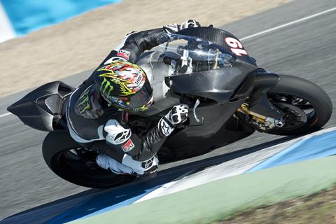 Davies gets first taste of Ducati