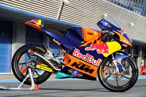KTM begins 2015 Moto3 assault