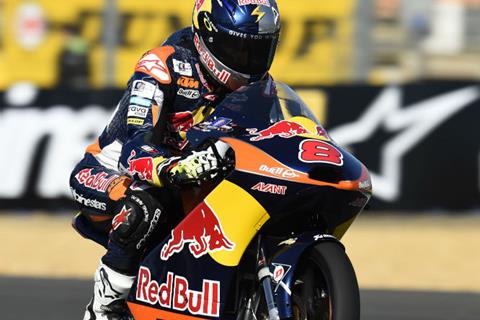Le Mans Moto3: Miller battles to take win