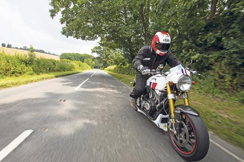 Hesketh 24 first ride