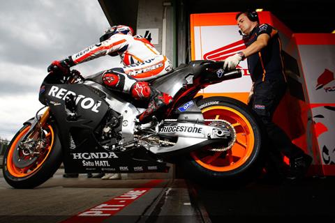 Marquez tops one-day Brno test