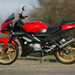 Aprilia Tuono 125 motorcycle review - Side view