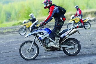 BMW F650 motorcycle review - Riding