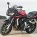 Yamaha FZS1000 Fazer motorcycle review - Side view