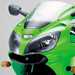 Kawasaki ZX-9R motorcycle review - Front view