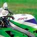 Kawasaki ZXR400 motorcycle review - Top view