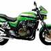 Kawasaki ZRX1100 motorcycle review - Side view