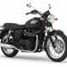 Triumph Bonneville motorcycle review - Side view