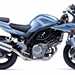 Suzuki SV650/S motorcycle review - Side view