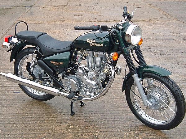 royal enfield low seat bike