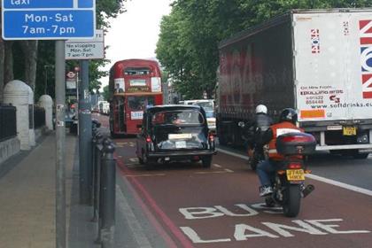 Bikers not welcome in bus lanes according to a leaked report